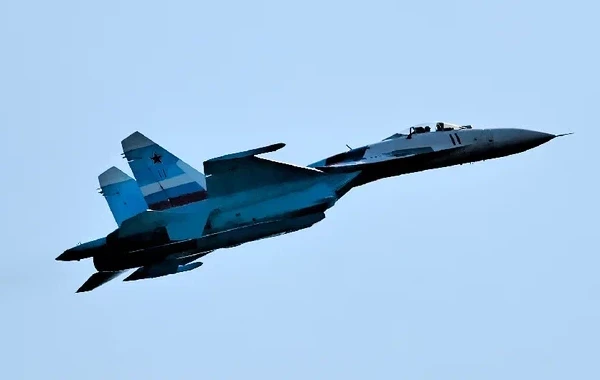 Российский Су-27 едва не сбил британский самолет-разведчик вблизи Крыма в 2022 году 