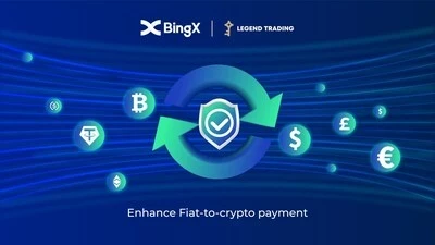 BingX заключил партнерство с Legend Trading для улучшения шлюза фиат-на-крипто