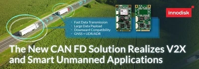Дочерняя компания Innodisk Antzer Tech представила новое решение CAN-FD