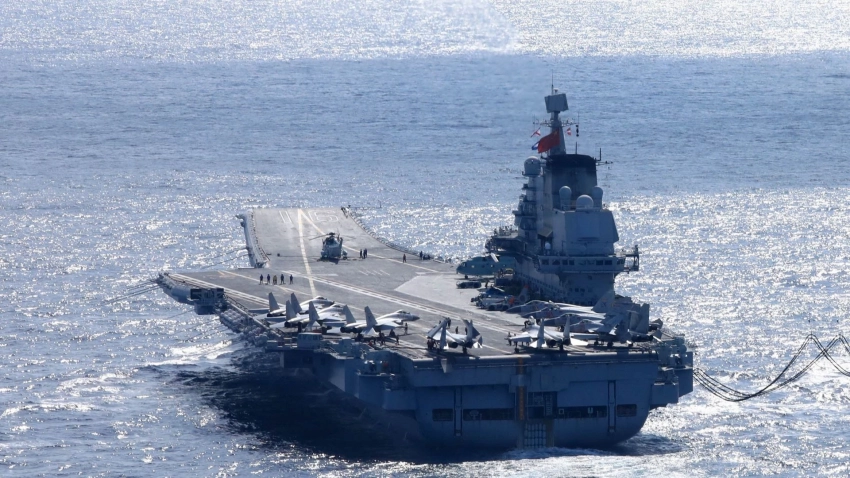 Минобороны Тайваня: китайский авианосец Shandong был замечен в 120 морских милях от острова