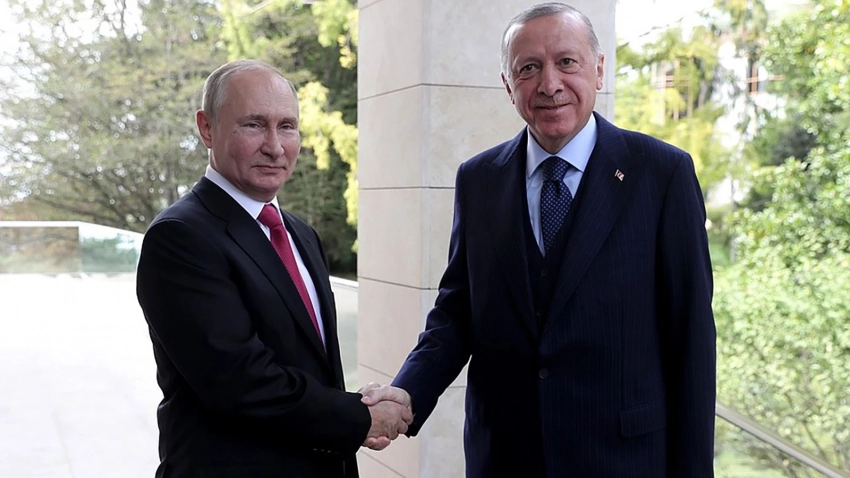 Эрдоган и Путин принимают участие в церемонии на АЭС «Аккую» по видеосвязи