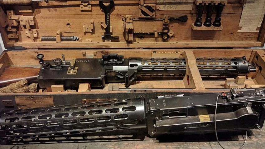 ВСУ используют модернизированный пулемет Максима в зоне СВО