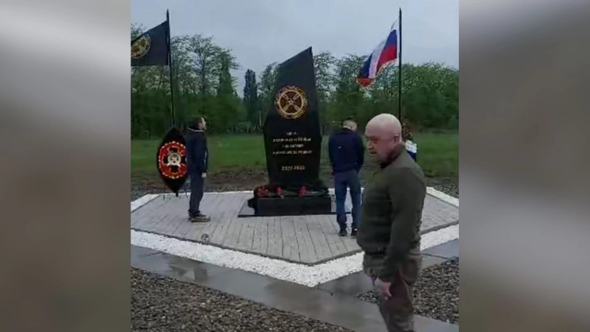 «Погибшие за родину»: Пригожин открыл под Краснодаром мемориал героически павшим бойцам ЧВК «Вагнер»