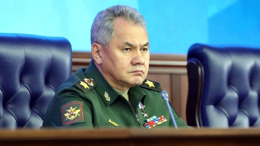 Шойгу заслушал доклады командующих по текущей обстановке в штабе объединенной группировки ВС РФ