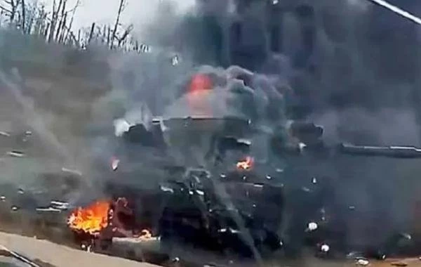 На Запорожском направлении уничтожен первый британский танк «Челленджер 2» 