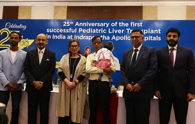 Apollo Hospitals празднует 25 годовщину первой в Индии программы по трансплантации печени