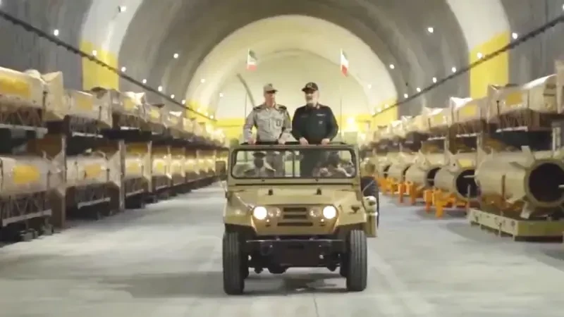 «Имеет уязвимое место»: Иран показал видео нового подземного ракетного городка