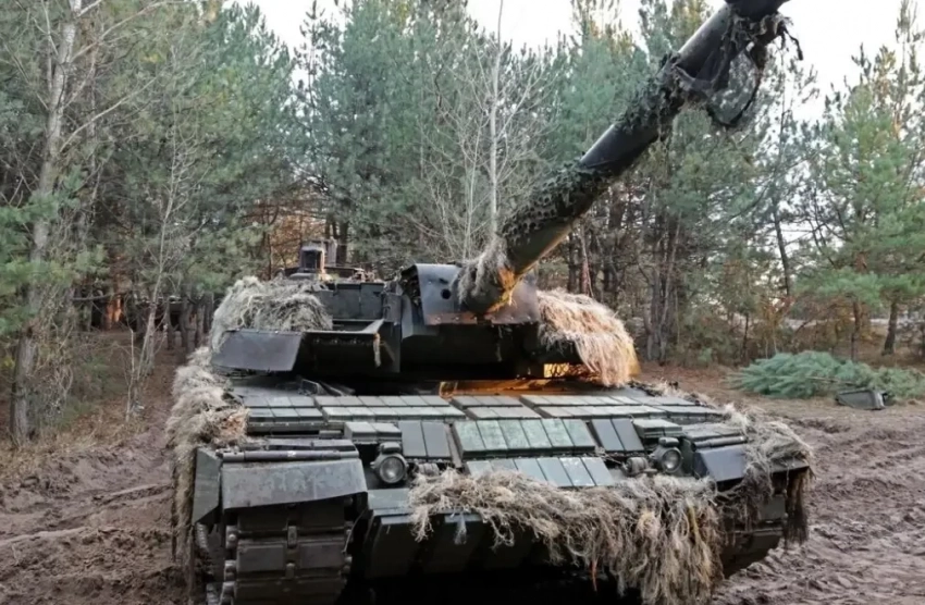 Показаны кадры уничтожения очередного немецкого танка Leopard ВСУ на Константиновском направлении