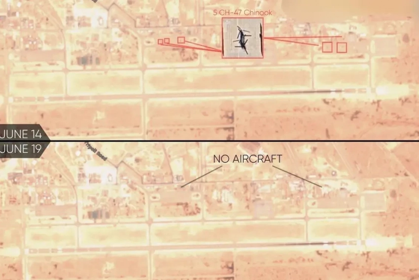 Появляются сообщения об эвакуации летательных аппаратов и личного состава ВВС США с базы Айн-аль-Асад в Ираке