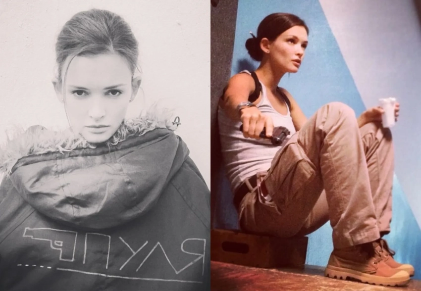 Паулина Андреева опубликовала архивные фото со съёмок сериала "Метод"