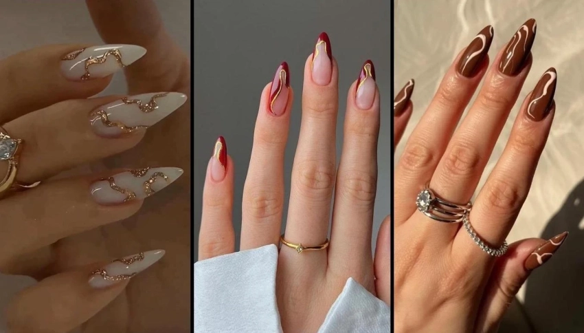 Какие ногти выбрать на Новый год 2026: варианты маникюра на удачу
