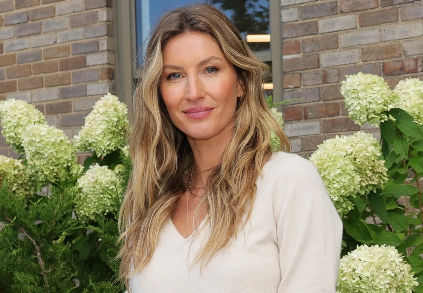 45-летняя Жизель Бундхен тайно вышла замуж за отца своего третьего ребёнка