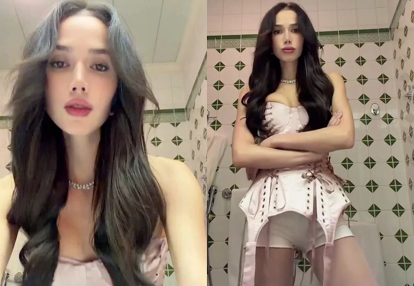 "Уже похожа на Майкла Джексона". Алина Загитова снялась в корсете и микрошортах, а её снова раскритиковали в сети