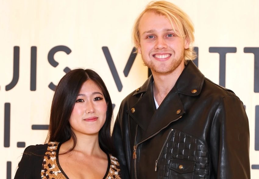 Сын Натальи Водяновой Лукас Портман с девушкой, Крис Браун, Usher и жених Дуа Липы посетили показ Louis Vuitton