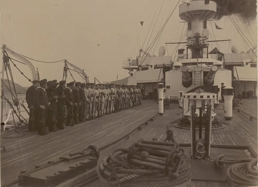 Организация управления огнем 1-ой Тихоокеанской эскадры - проверка боем