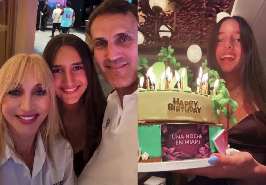 Макияж и торт с пальмами: дочь Кристины Орбакайте отметила 14-летие в вип-ложе спортивного матча